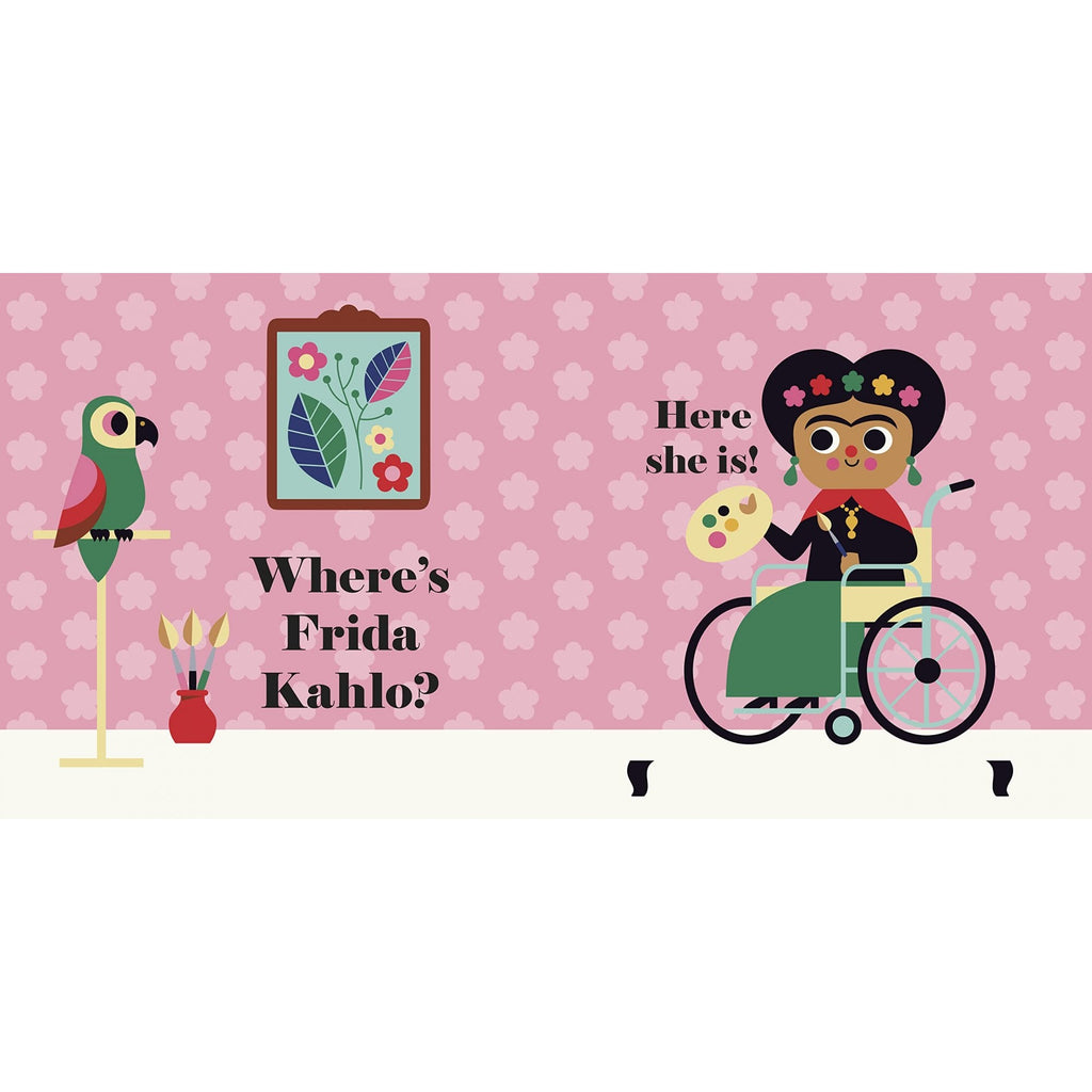WHERE'S FRIDA KAHLO - FELT FLAPS (0-2 YEARS)