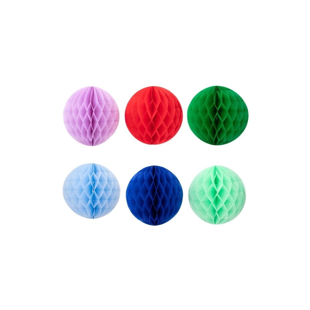 RAINBOW HONEYCOMB DECORATION KIT