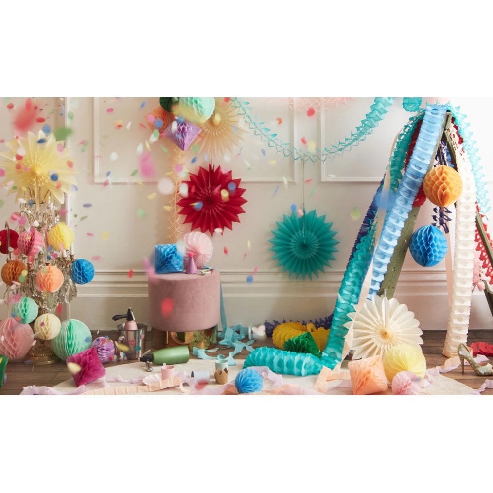 RAINBOW HONEYCOMB DECORATION KIT