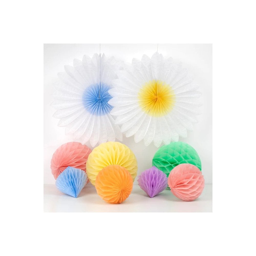 PASTEL HONEYCOMB DECORATION KIT