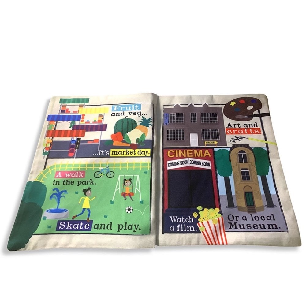 CRINKLY BOOK NEWSPAPER