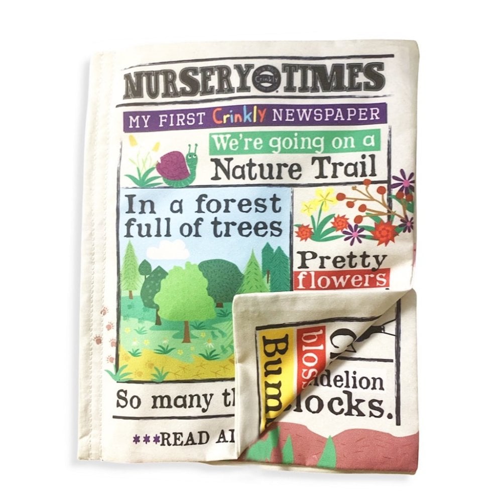 CRINKLY BOOK NEWSPAPER