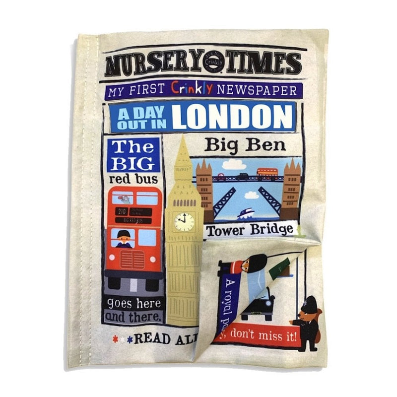 CRINKLY BOOK NEWSPAPER - London