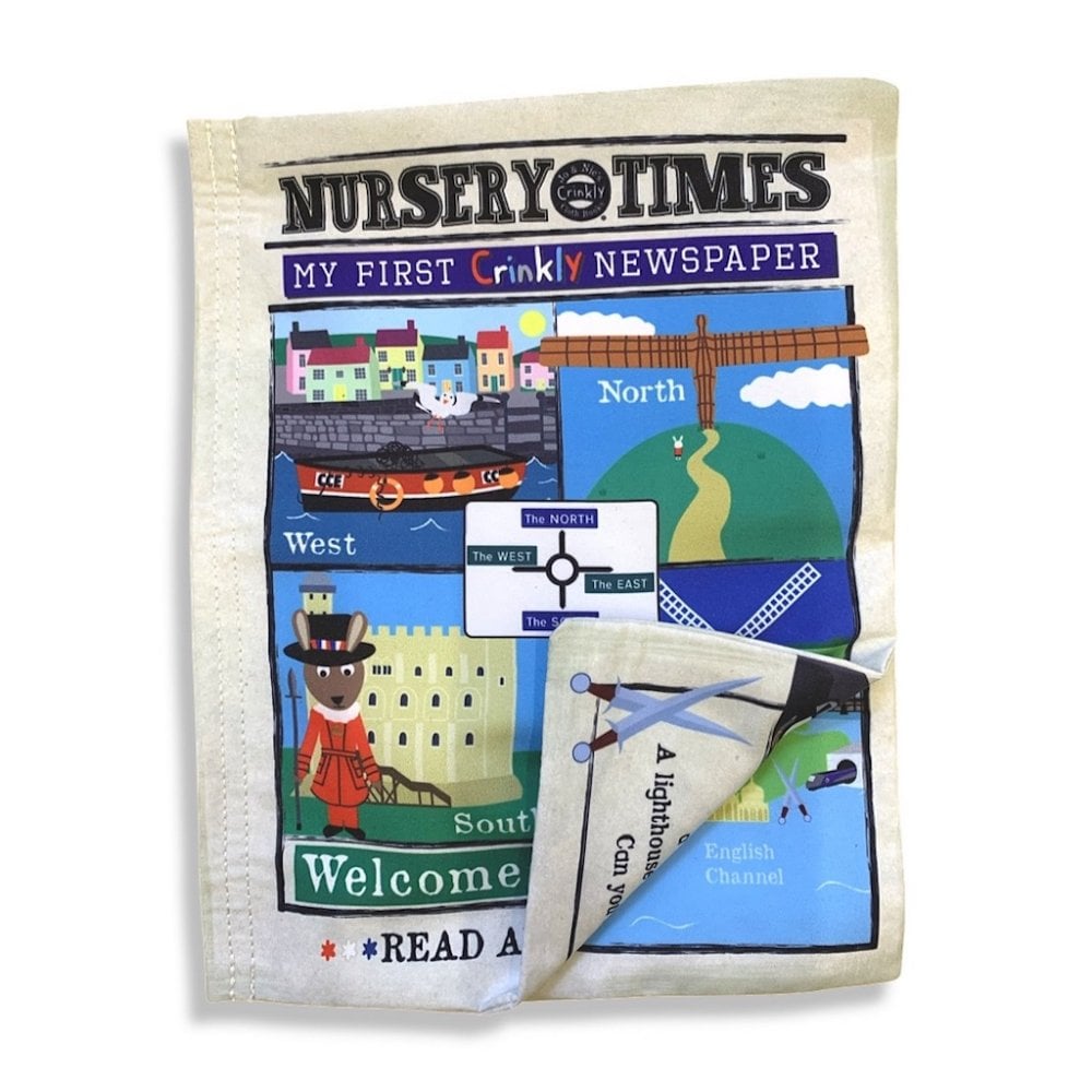 CRINKLY BOOK NEWSPAPER