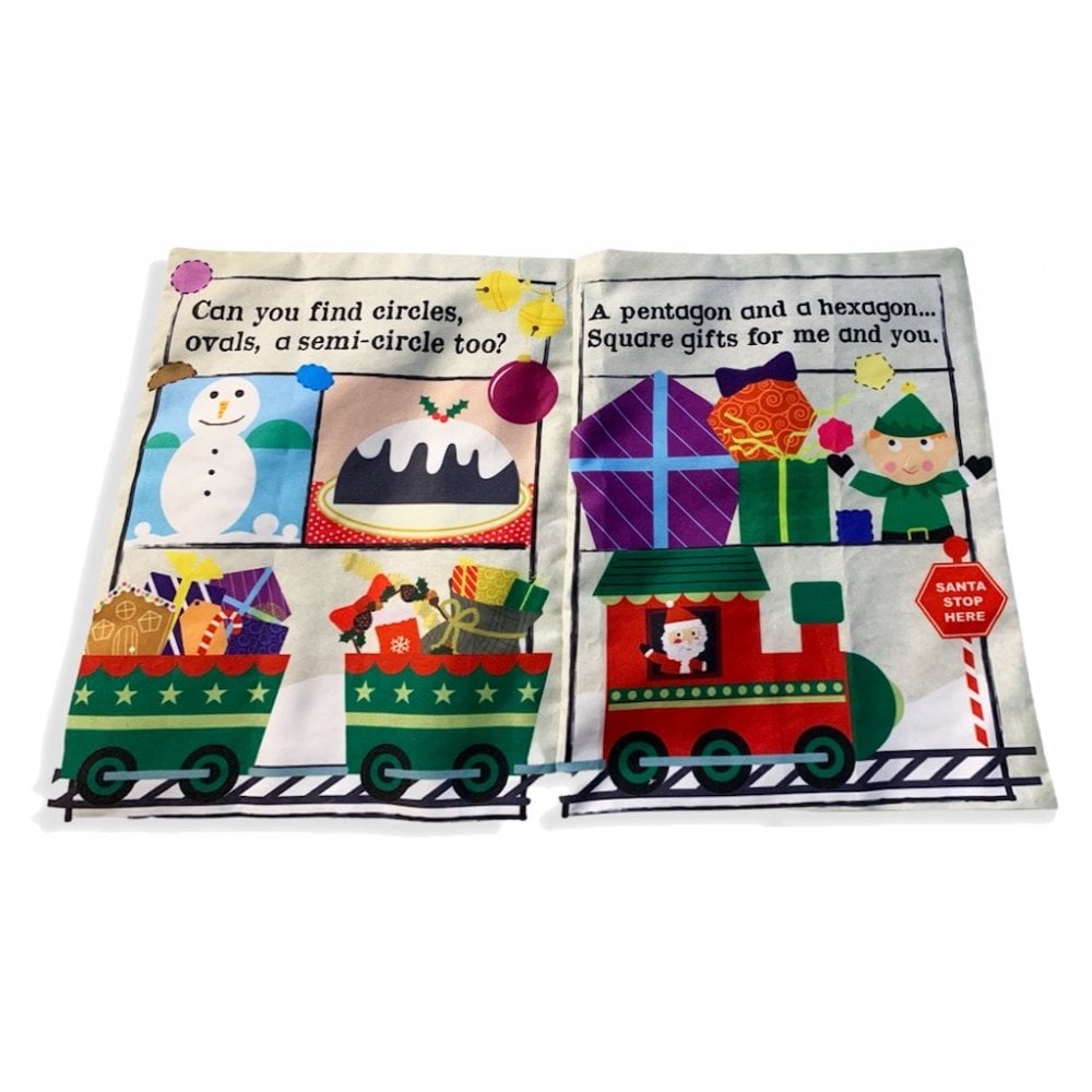 CRINKLY BOOK NEWSPAPER CHRISTMAS SHAPES