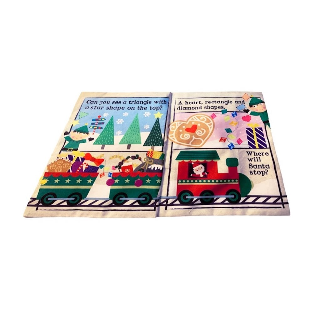 CRINKLY BOOK NEWSPAPER CHRISTMAS SHAPES
