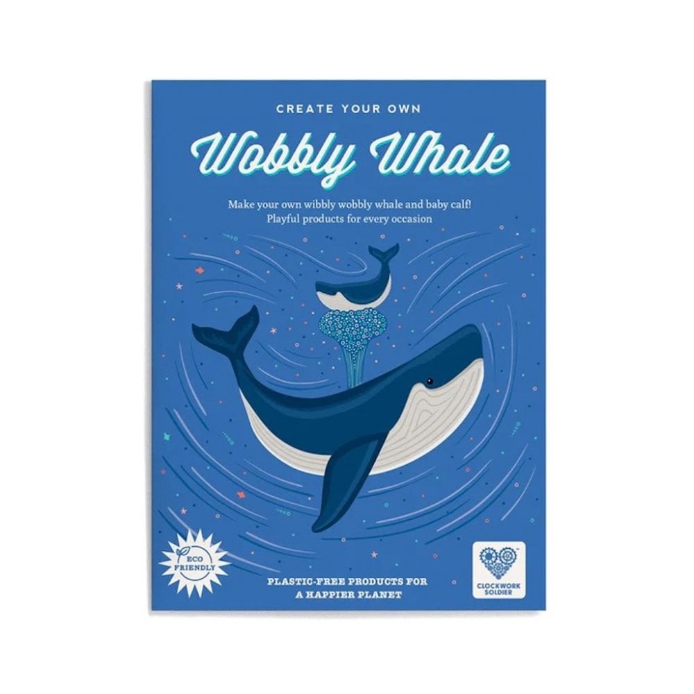 CREATE YOUR OWN WOBBLY WHALE (5 YEARS+)