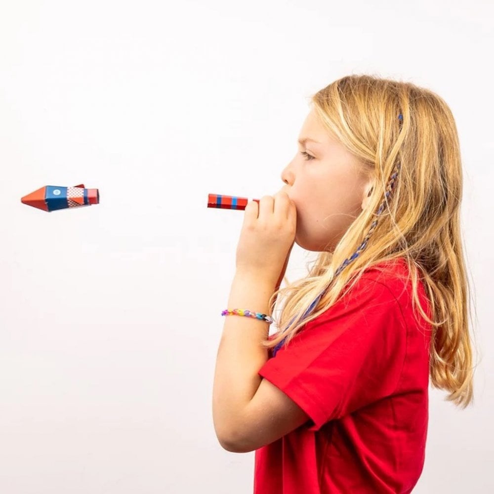 CREATE YOUR OWN BLOW ROCKET (AGES 5+)