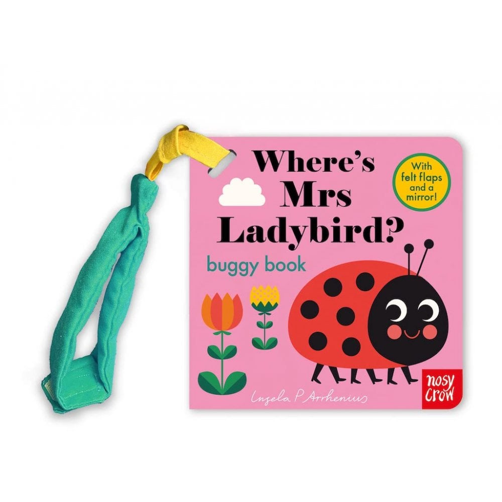 BUGGY BOOK - FELT FLAPS: LADYBIRD
