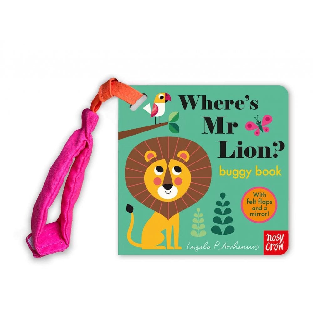 BUGGY BOOK - FELT FLAPS: LION