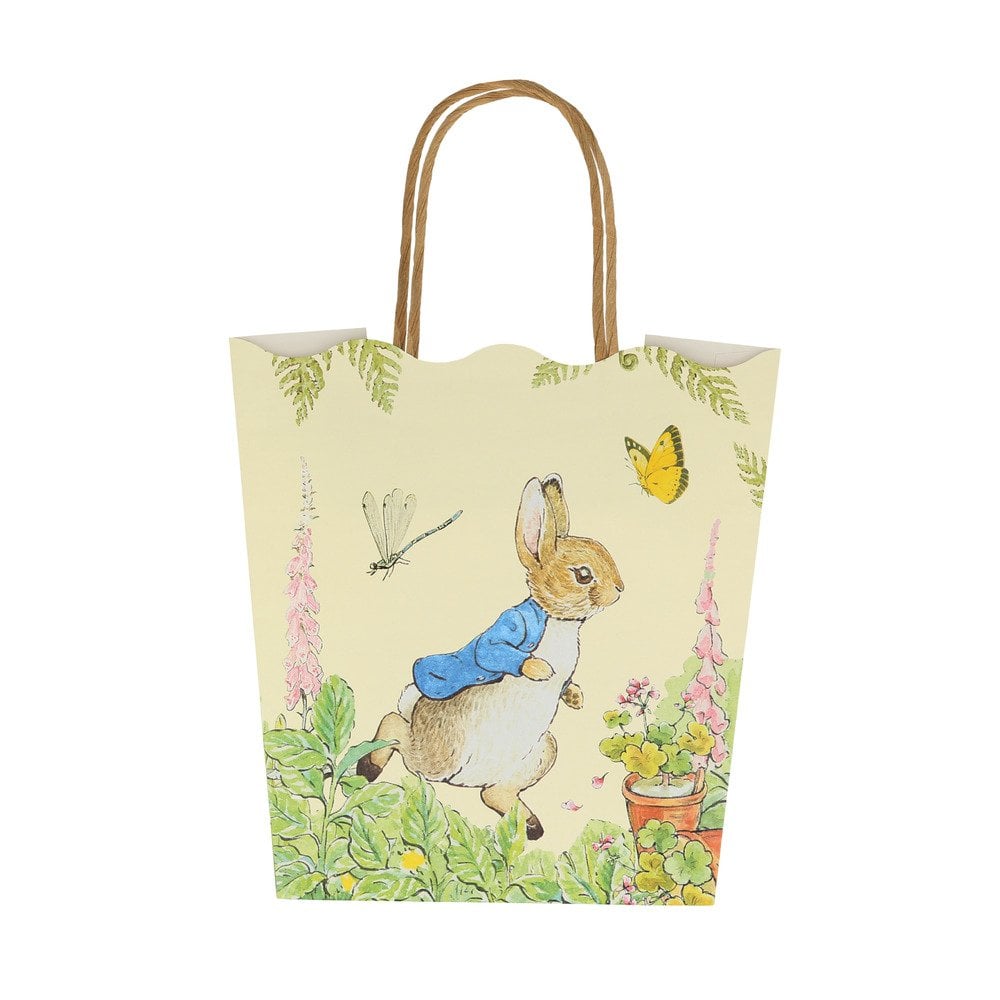 8 PETER RABBIT IN THE GARDEN PARTY BAGS