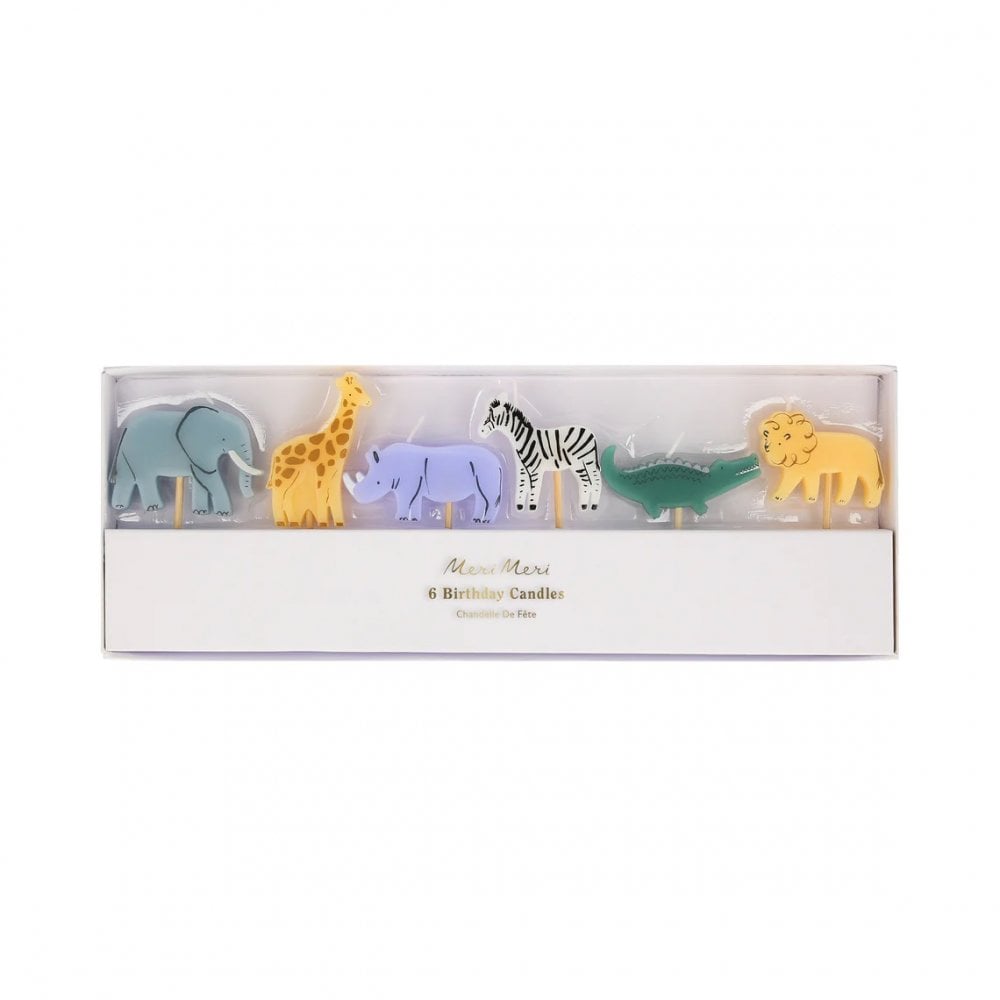 JUNGLE ANIMAL CANDLES