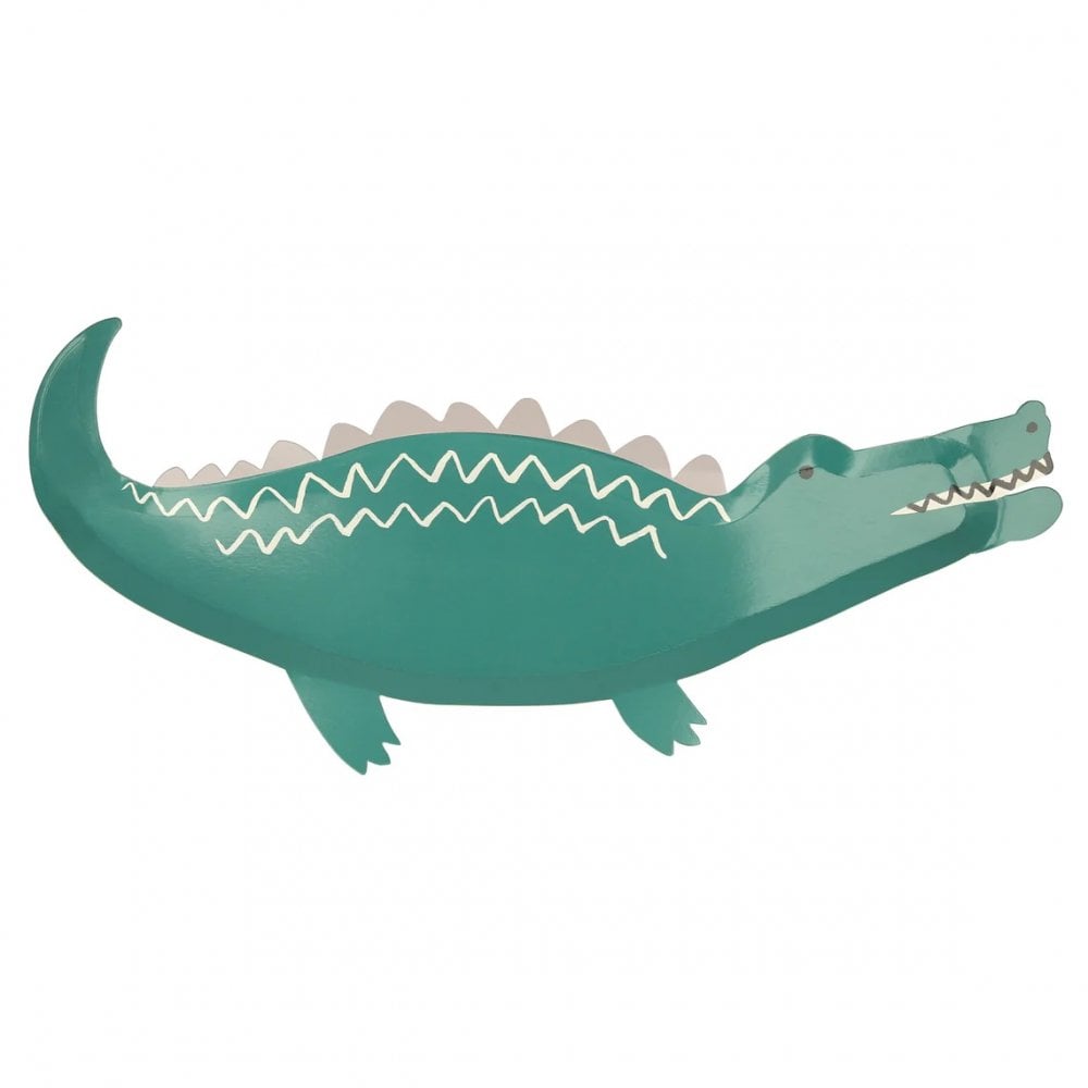 8 CROCODILE PLATES