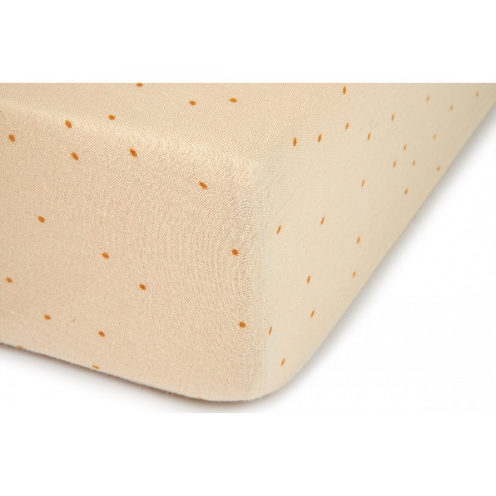 WABI-SABI WASHED  PRINTED FITTED SHEET - 70 X 140cm