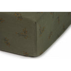 WABI-SABI WASHED  PRINTED FITTED SHEET - 70 X 140cm