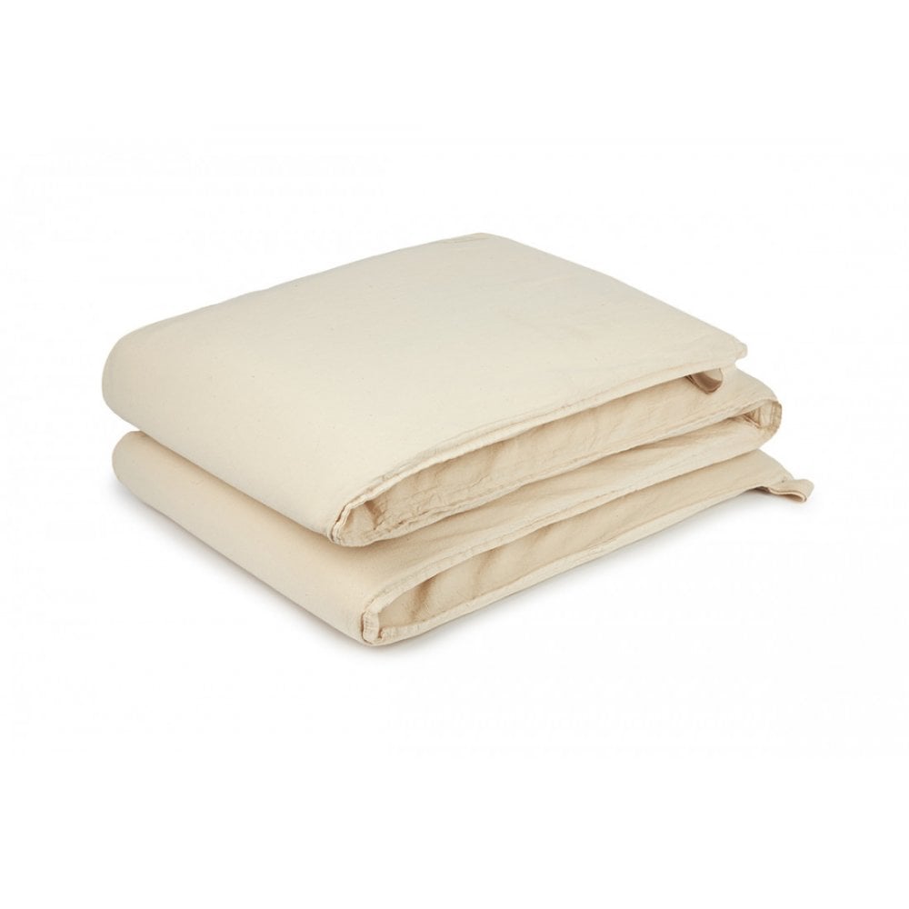 WABI-SABI ZIPPED COT BUMPER - PLAIN