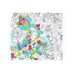 GIANT COLOURING POSTER - KAWAII