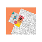 GIANT COLOURING POSTER - FUN PARK