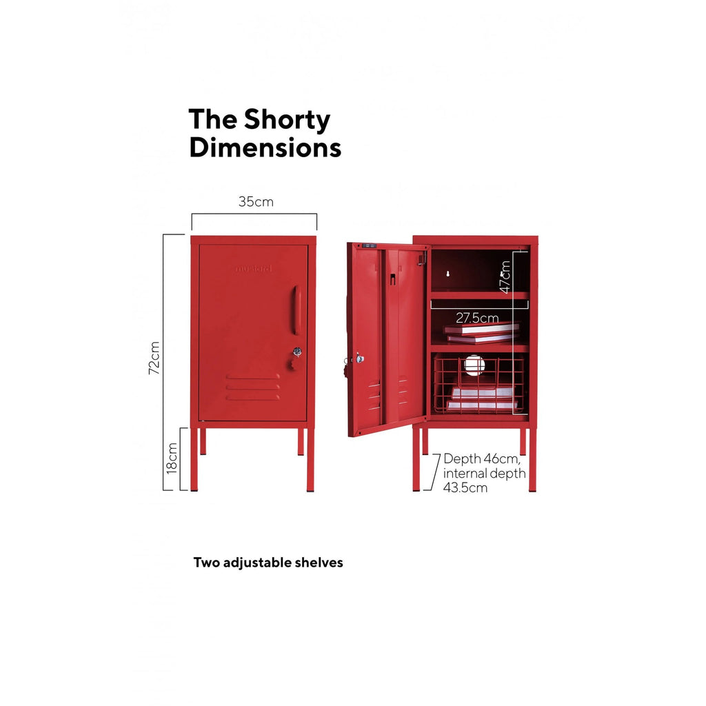 THE SHORTY LOCKER TO THE LEFT
