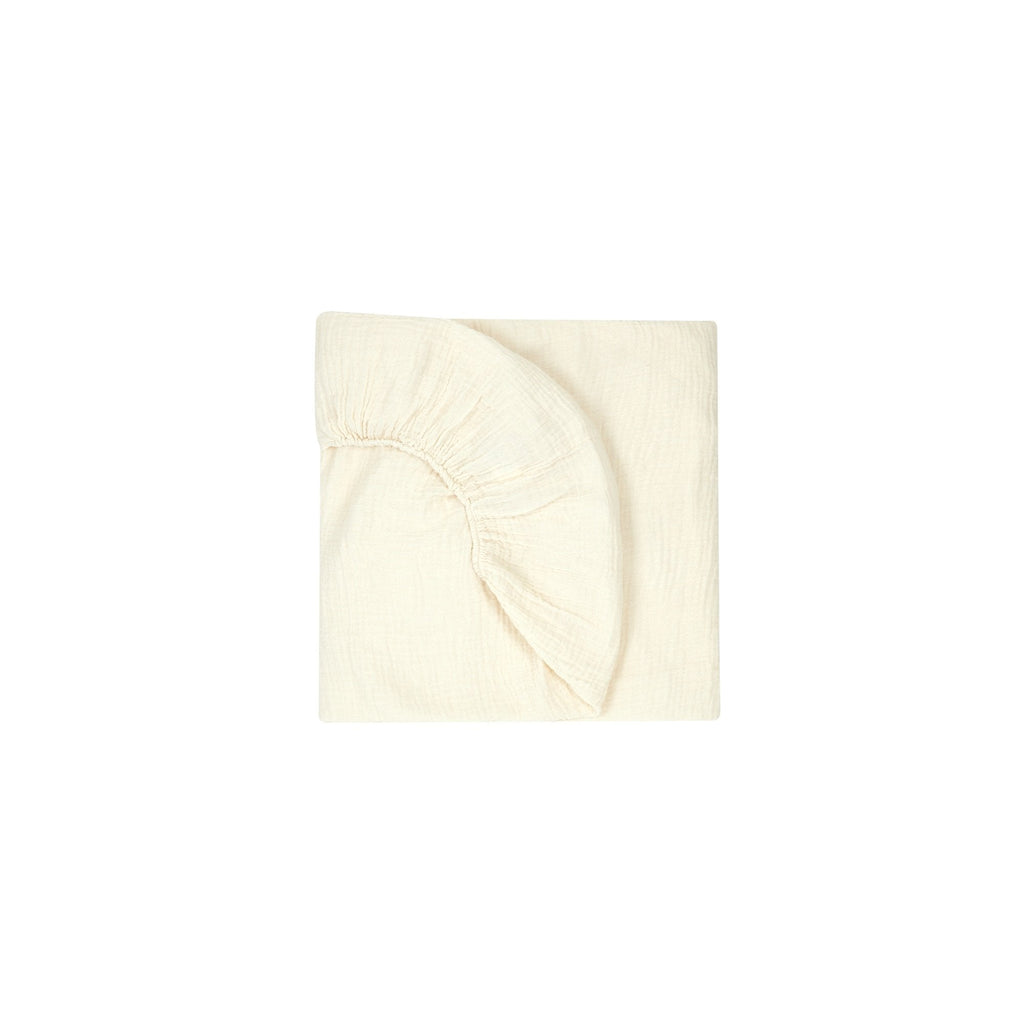 WABI-SABI WASHED  PRINTED FITTED SHEET - 70 X 140cm