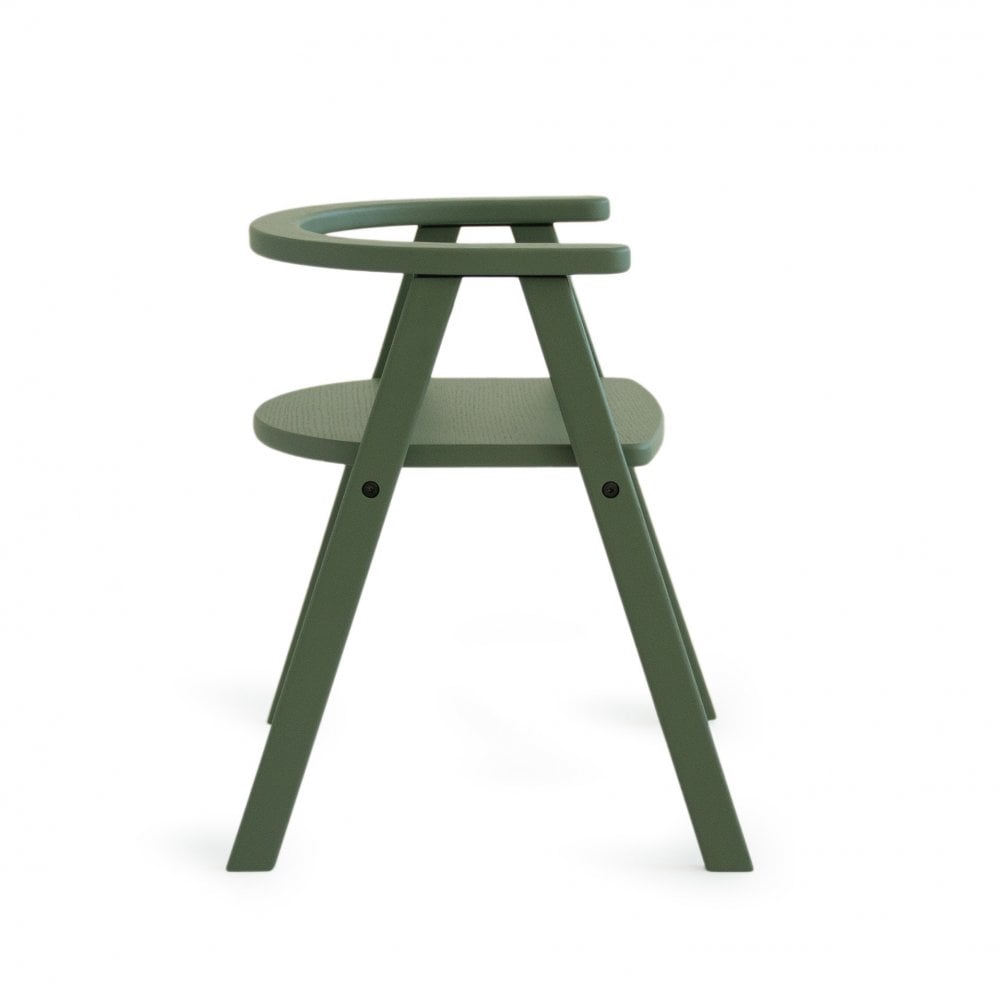 GROWING GREEN KID CHAIR - DEEP GREEN