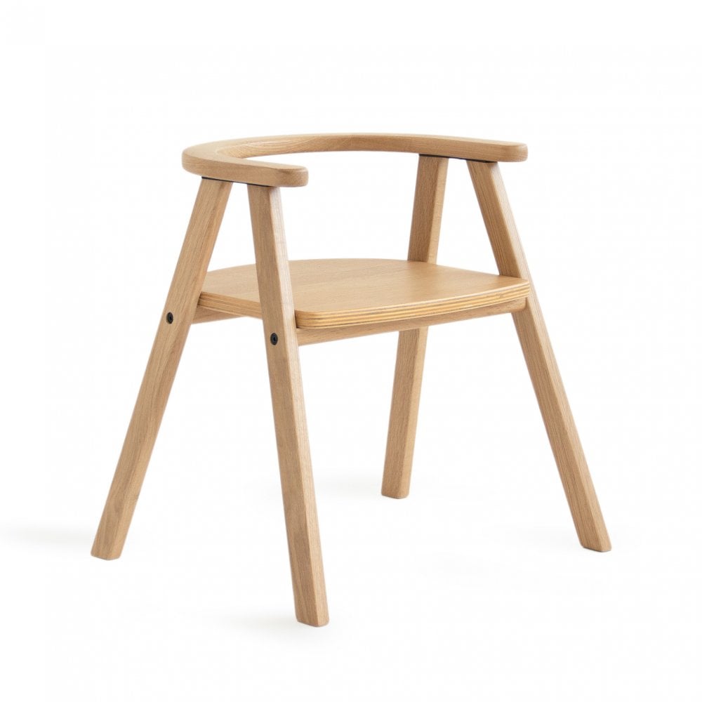 GROWING GREEN KID CHAIR - NATURAL OAK