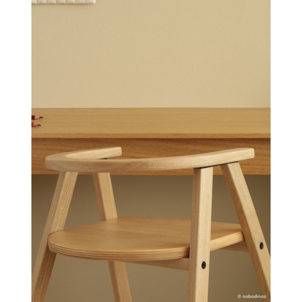 GROWING GREEN KID CHAIR - NATURAL OAK