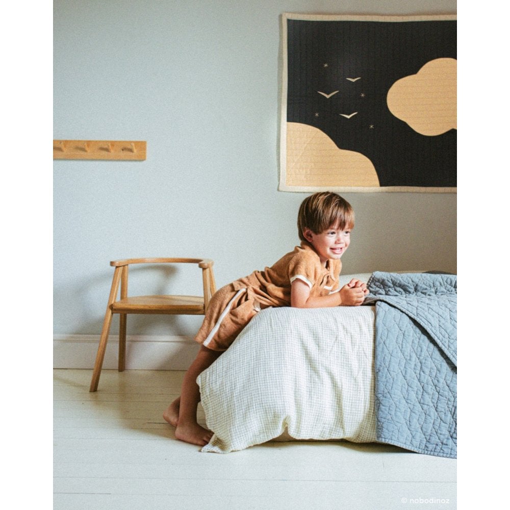 GROWING GREEN KID CHAIR - NATURAL OAK