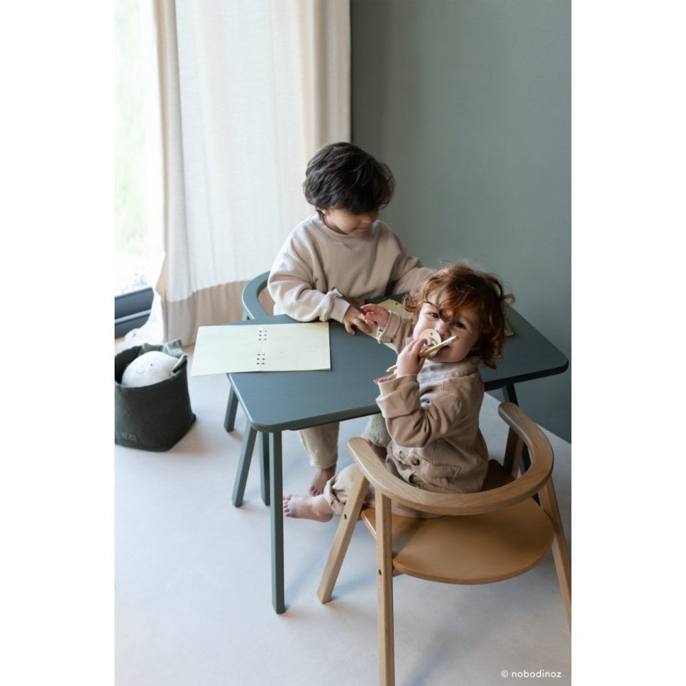 GROWING GREEN KID CHAIR - NATURAL OAK