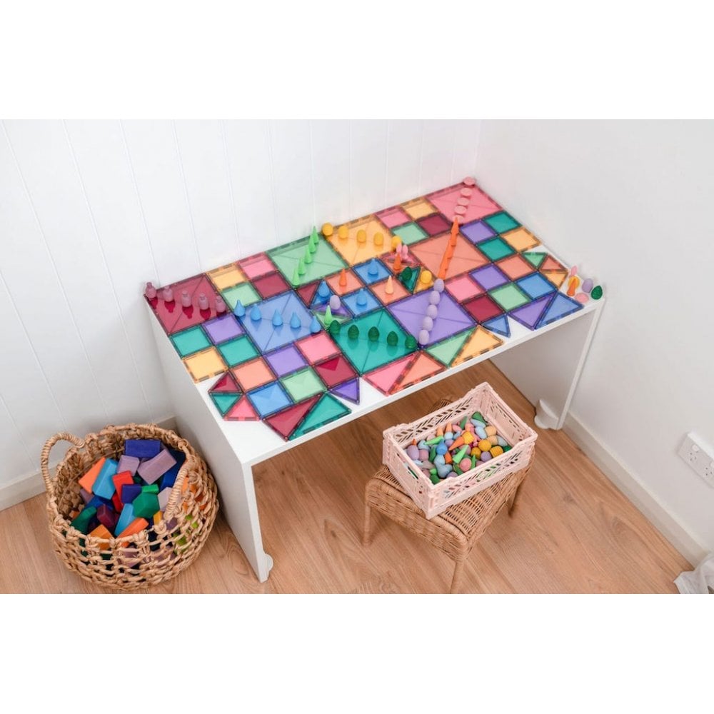 MAGNETIC TILES 64 PIECE STARTER PACK - PASTEL