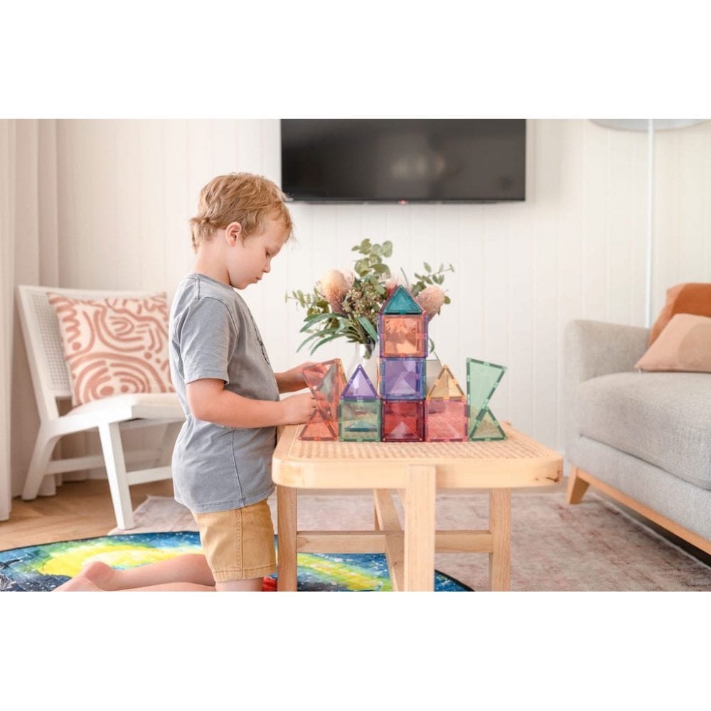 MAGNETIC TILES 64 PIECE STARTER PACK - PASTEL