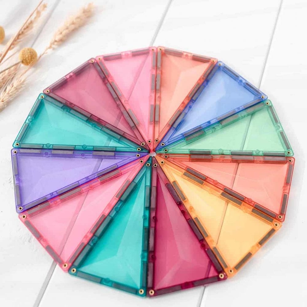 MAGNETIC TILES 202 PIECE MEGA PACK - PASTEL