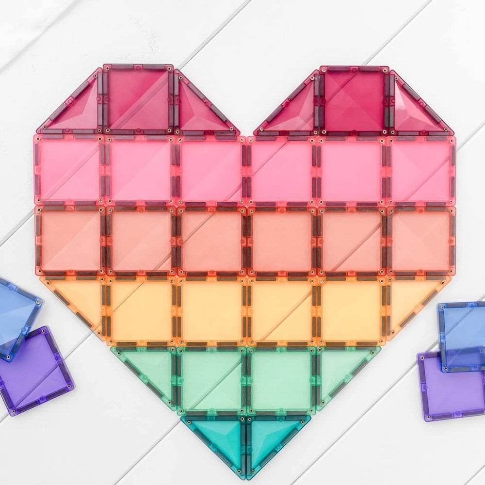 MAGNETIC TILES 202 PIECE MEGA PACK - PASTEL