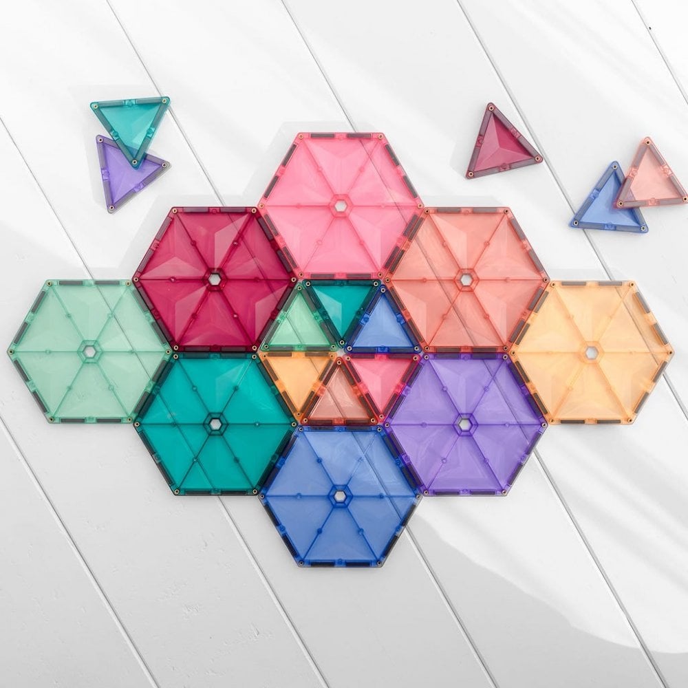 MAGNETIC TILES 202 PIECE MEGA PACK - PASTEL