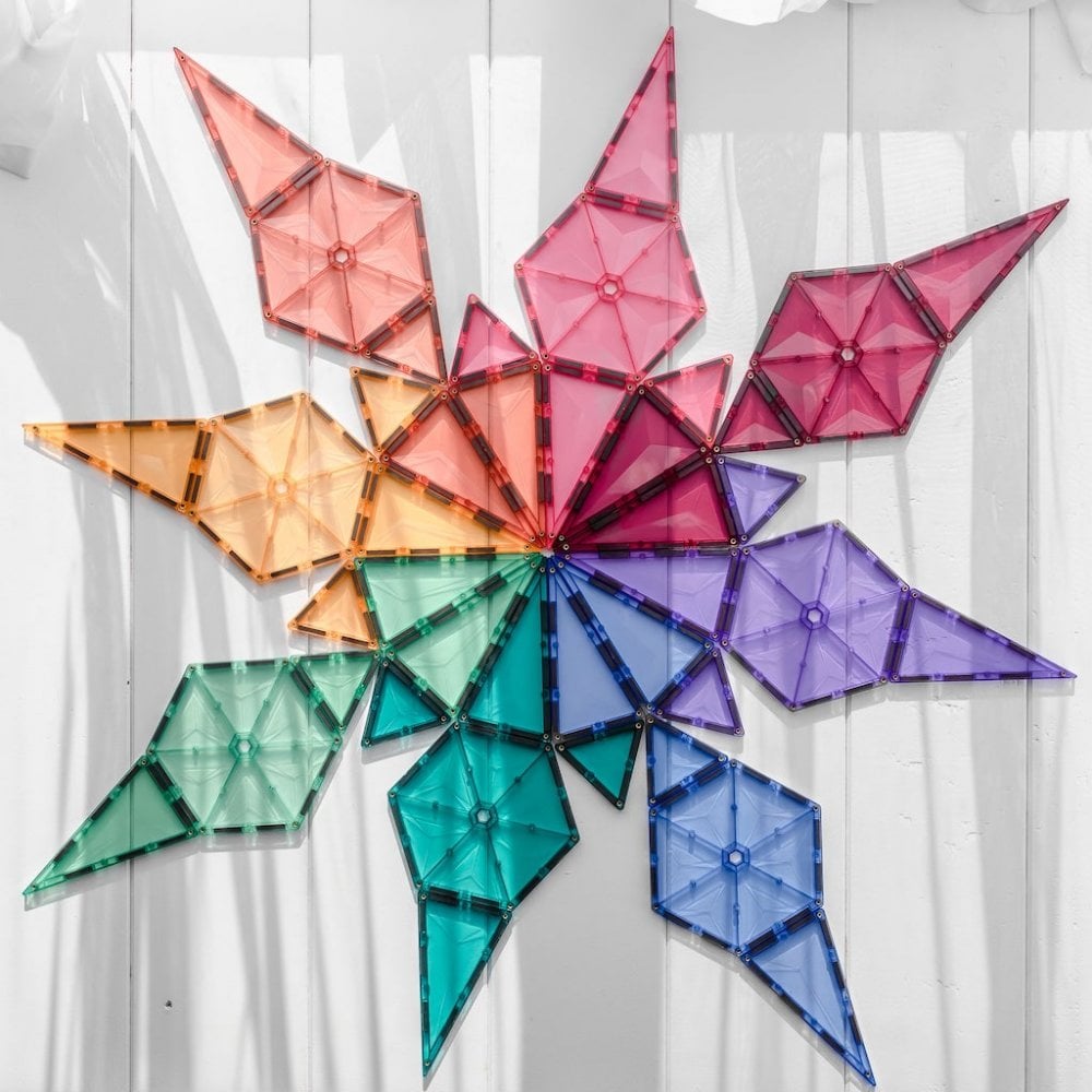 MAGNETIC TILES 202 PIECE MEGA PACK - PASTEL