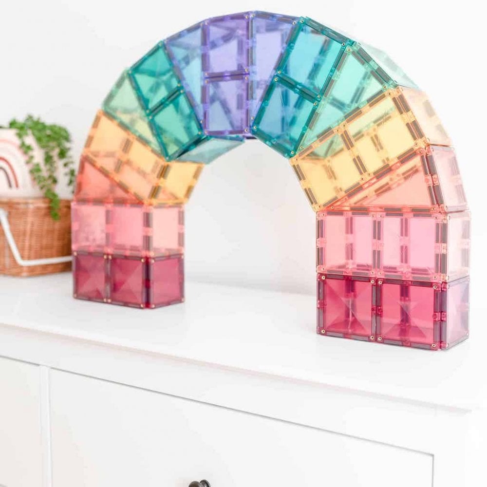 MAGNETIC TILES 202 PIECE MEGA PACK - PASTEL