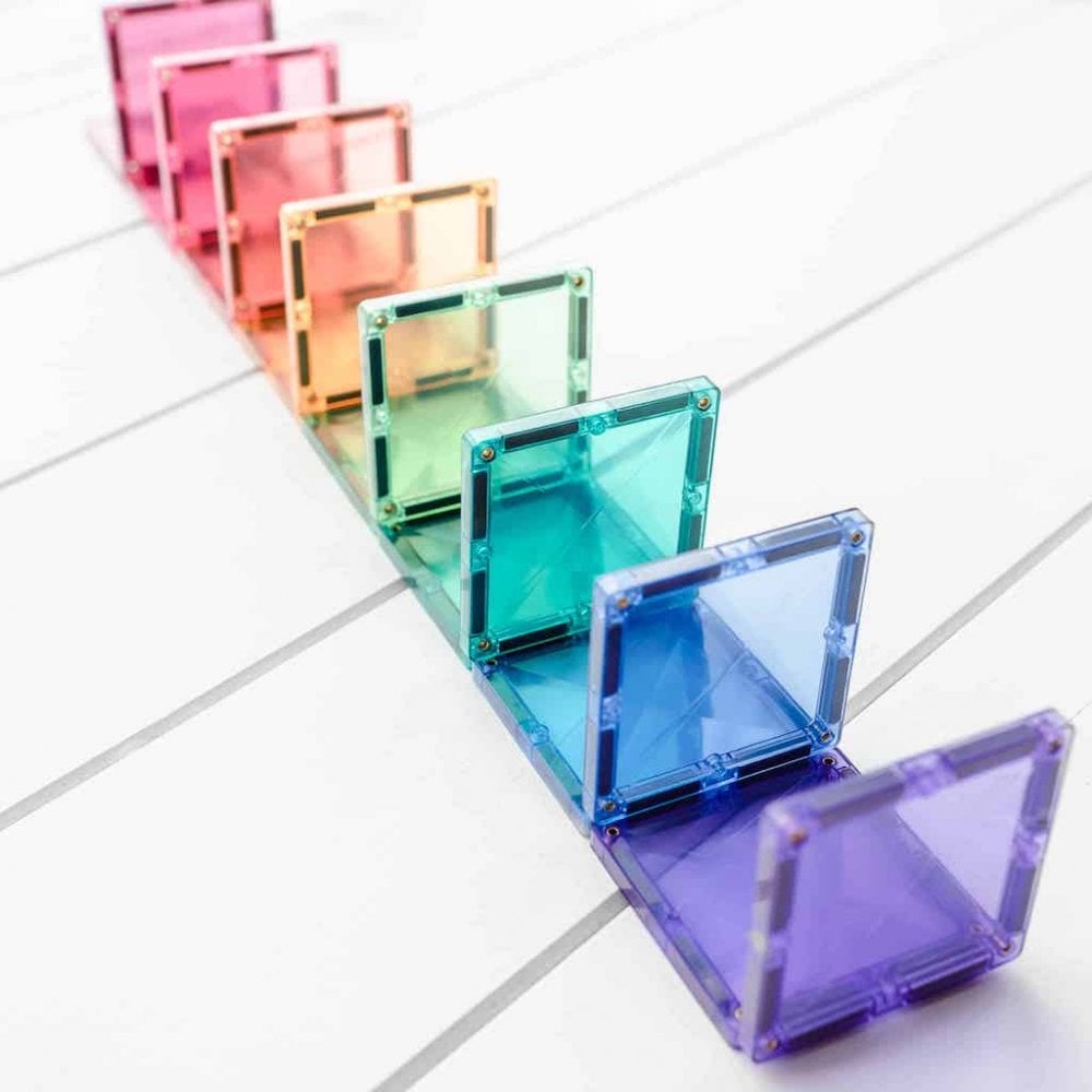 MAGNETIC TILES 120 PIECE CREATIVE PACK - PASTEL