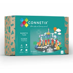 MAGNETIC TILES 92 PIECE BALL RUN - RAINBOW