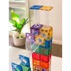 MAGNETIC TILES 92 PIECE BALL RUN - RAINBOW
