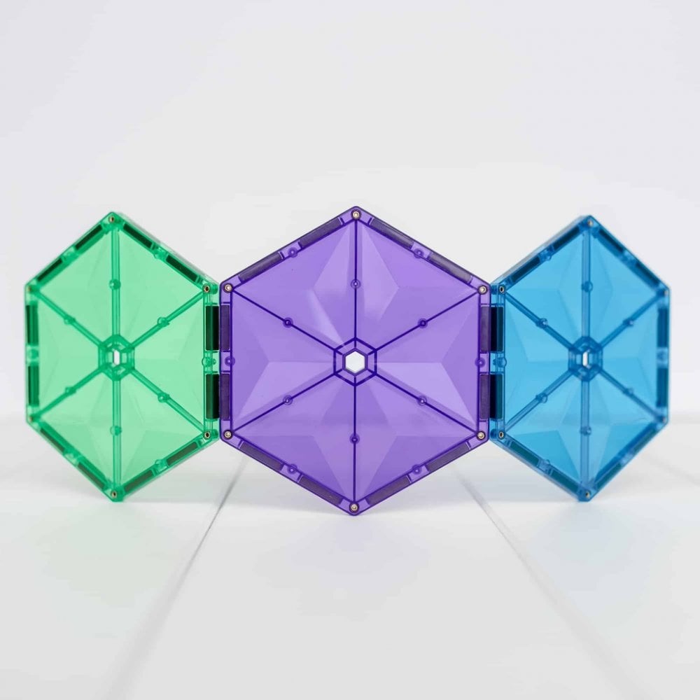 MAGNETIC TILES 212 PIECE MEGA PACK - RAINBOW