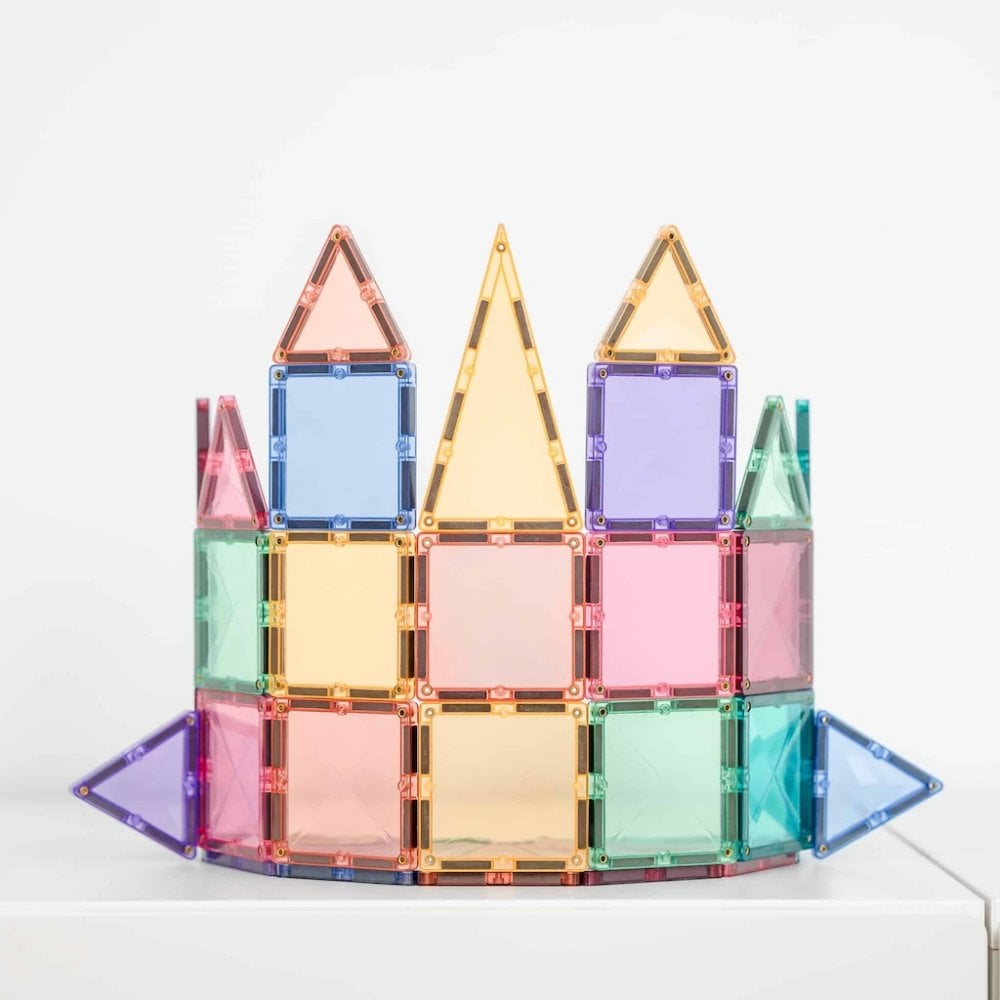 MAGNETIC TILES 32 PIECE MINI PACK - PASTEL