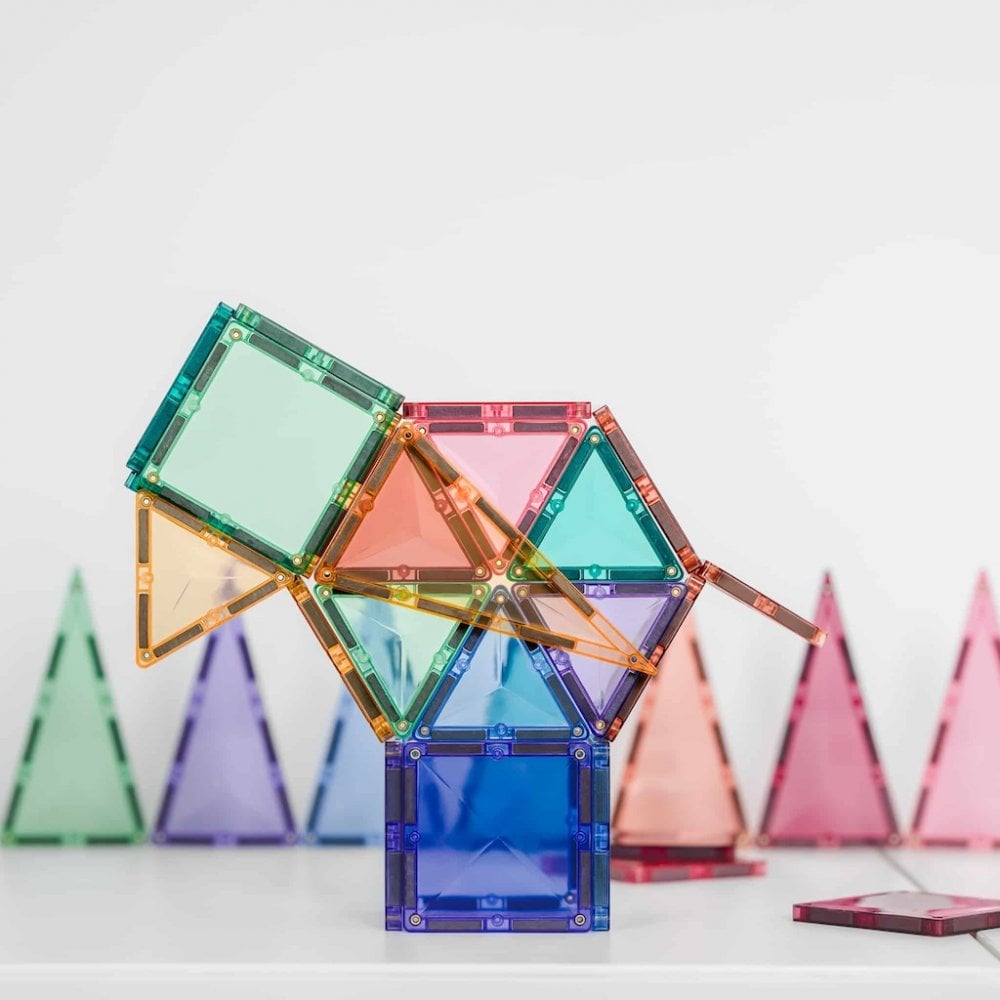 MAGNETIC TILES 32 PIECE MINI PACK - PASTEL
