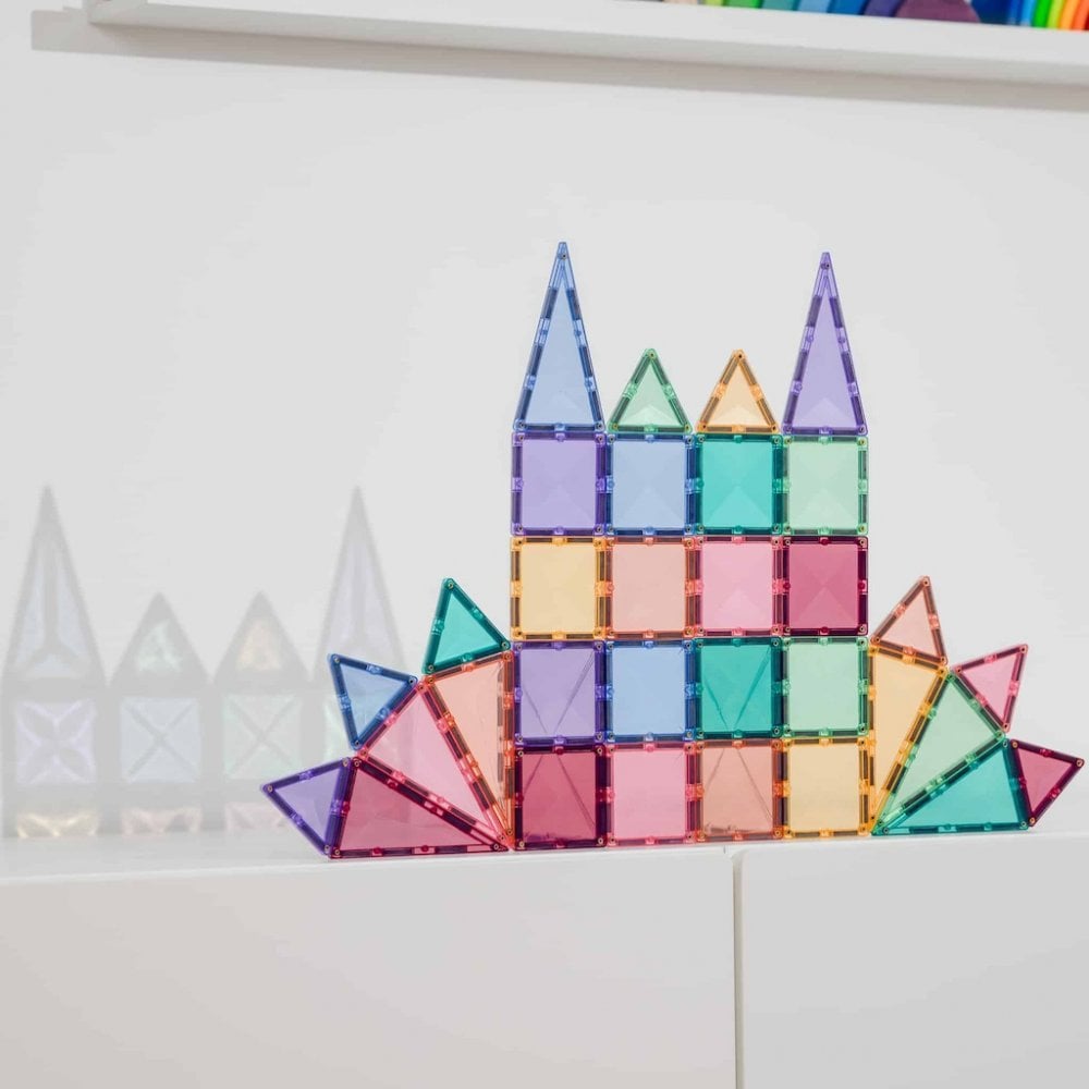 MAGNETIC TILES 32 PIECE MINI PACK - PASTEL