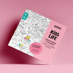 GIANT COLOURING POSTER - KIDS LIFE