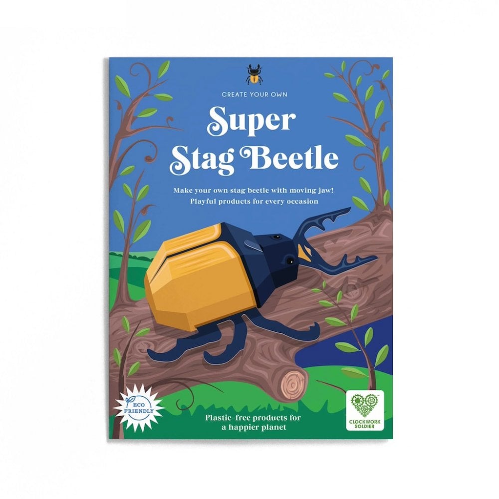 CREATE YOUR OWN SUPER STAG BEETLE (5 YEARS+)