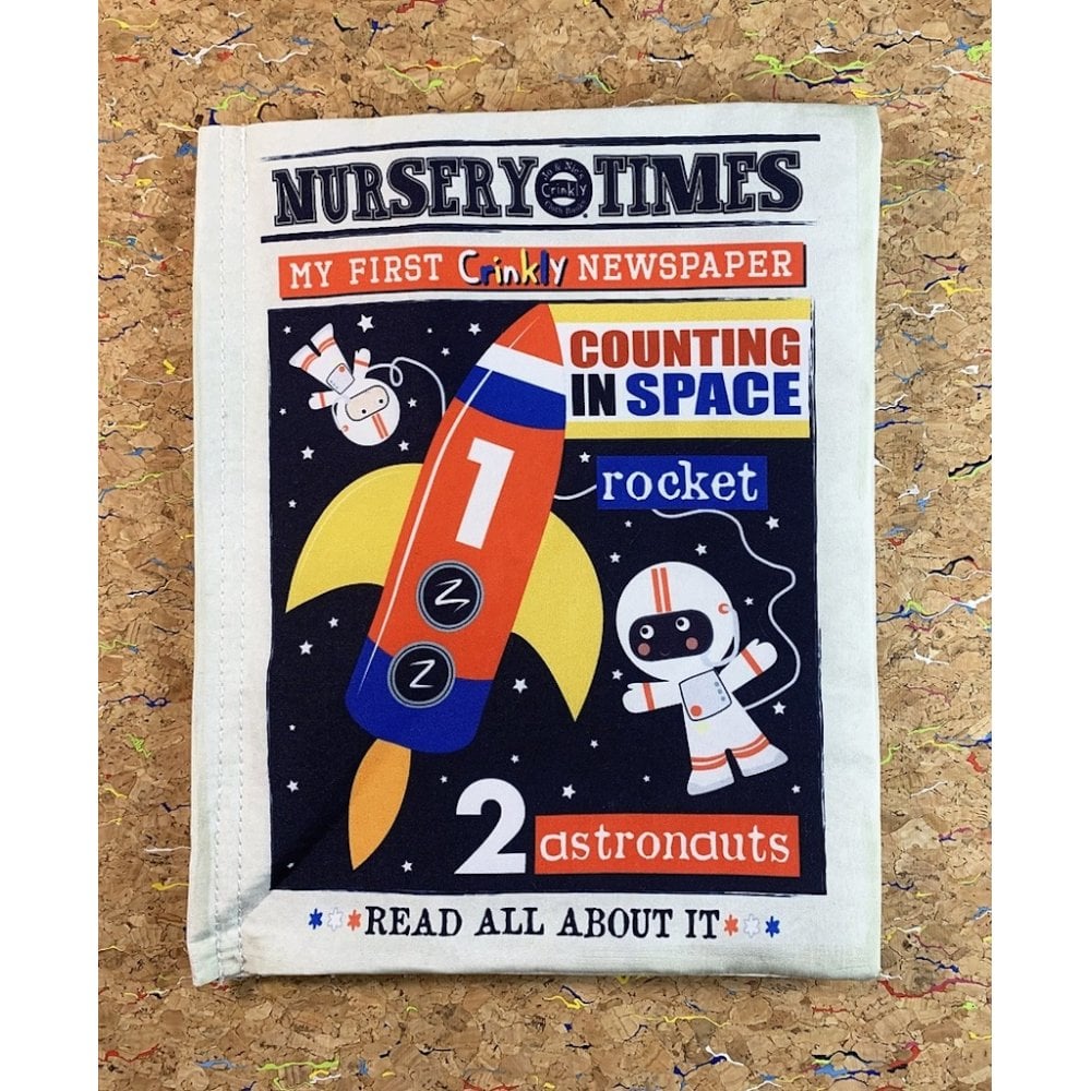 CRINKLY BOOK NEWSPAPER