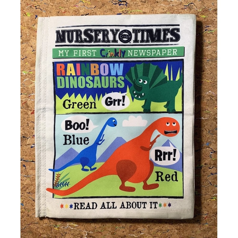 CRINKLY BOOK NEWSPAPER