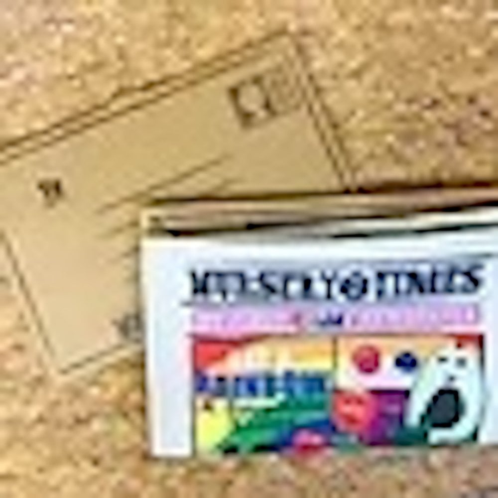 CRINKLY BOOK NEWSPAPER