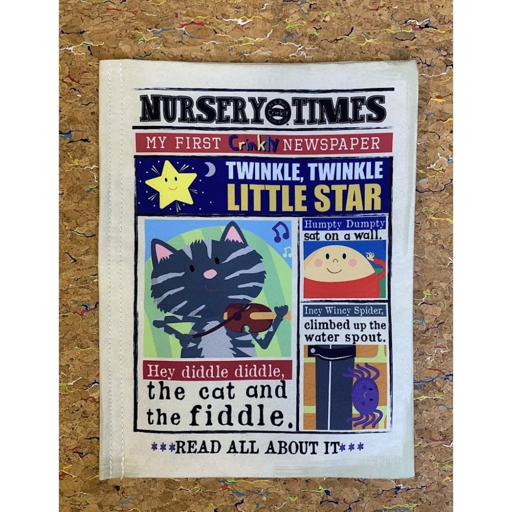 CRINKLY BOOK NEWSPAPER
