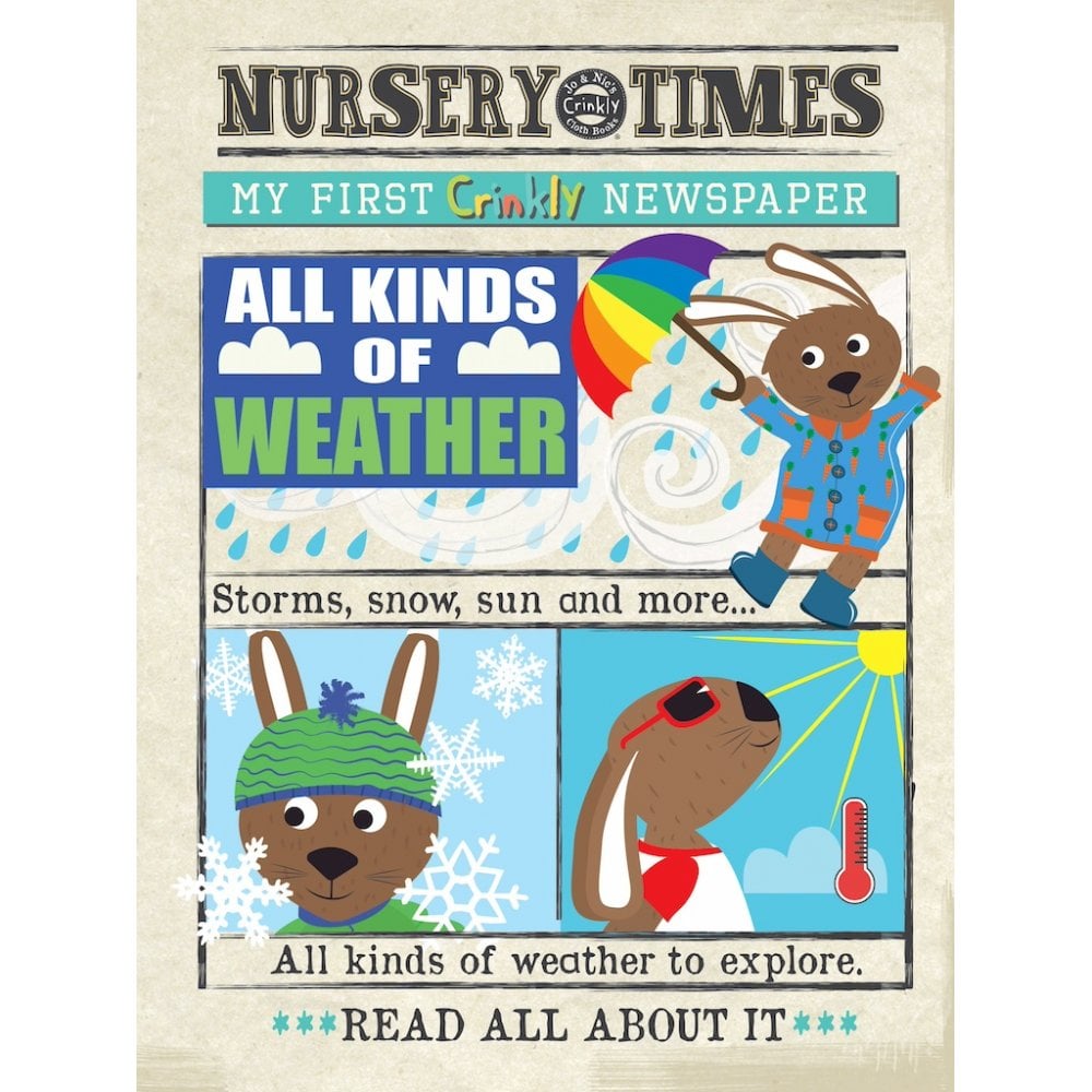 CRINKLY BOOK NEWSPAPER
